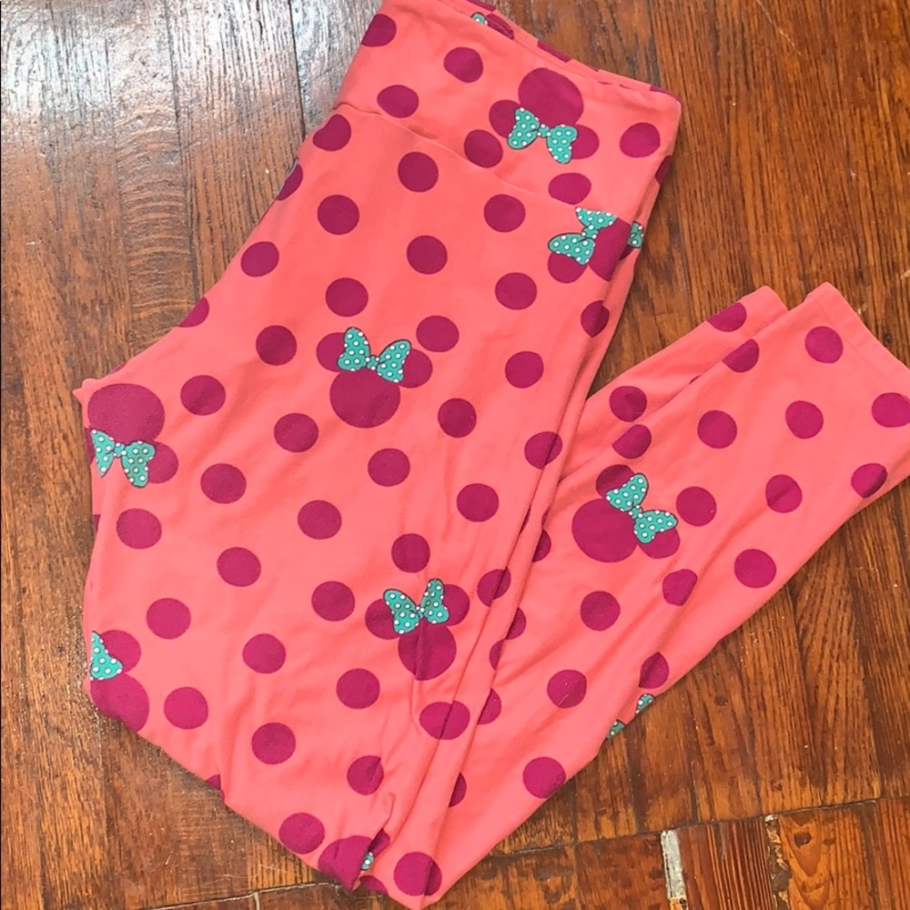 LULAROE Minnie Mouse Leggings- TC